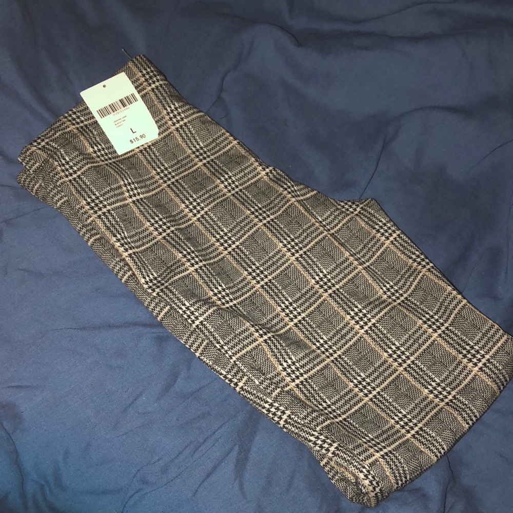 Forever 21 Plaid Leggings